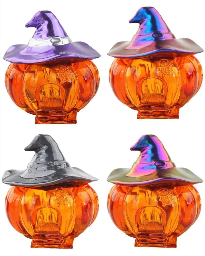 DIY Halloween Witch Pumpkin Hut House Storage Box Candy Box Mirror Silicone Mould Home Decoration Craft Gifts