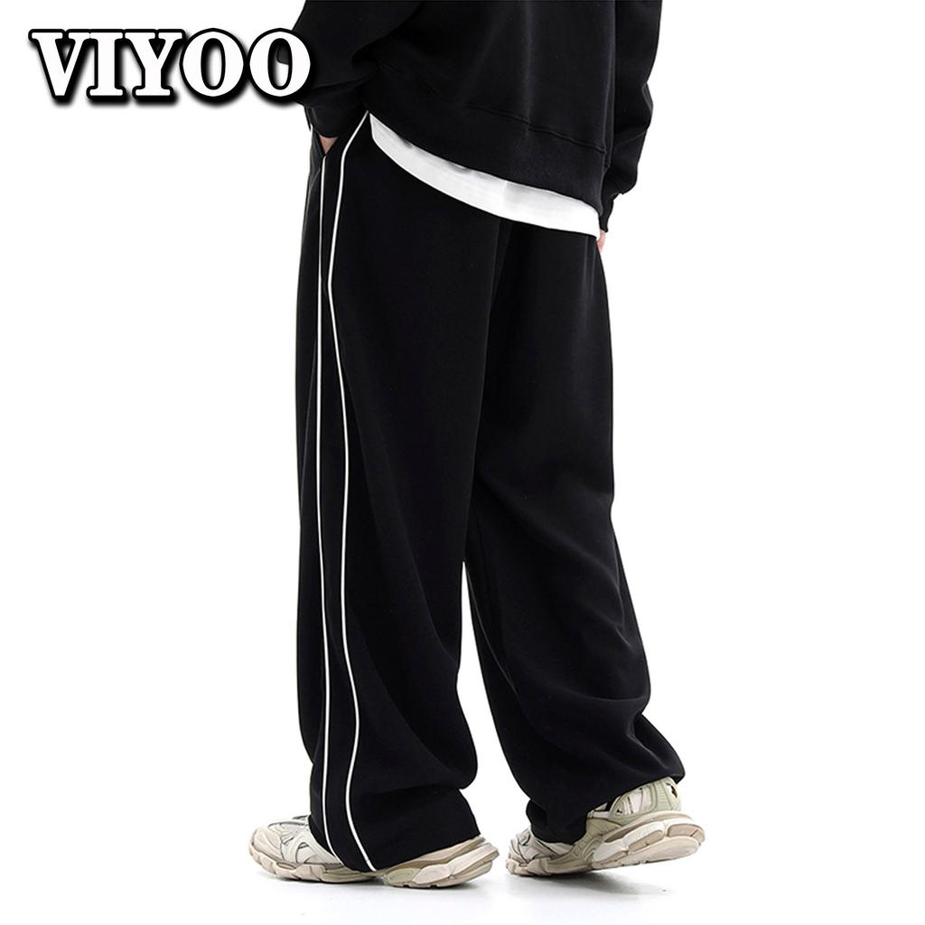 Мужская одежда Y2K, летние полосатые спортивные штаны, спортивные мешковатые широкие брюки, брюки-карго для бега, брюки для мужчин, технологичная одежда, корейская одежда