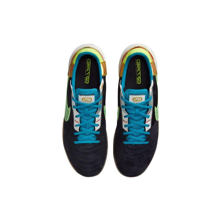 Nike Streetgato Black Volt Мужские кроссовки Cyber-Teal Metallic-Vivid-Gold DC8466-074