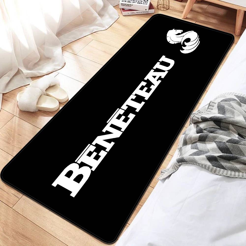 BENETEAU Bathroom Mat Anti-slip Absorb Water Long Strip Cushion Bedroon Mat Welcome Doormat