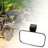 1.5-1.75-2-inch Universal Rearview Mirror Large View Rotating Convex Side View Mirror for UTV/ATV