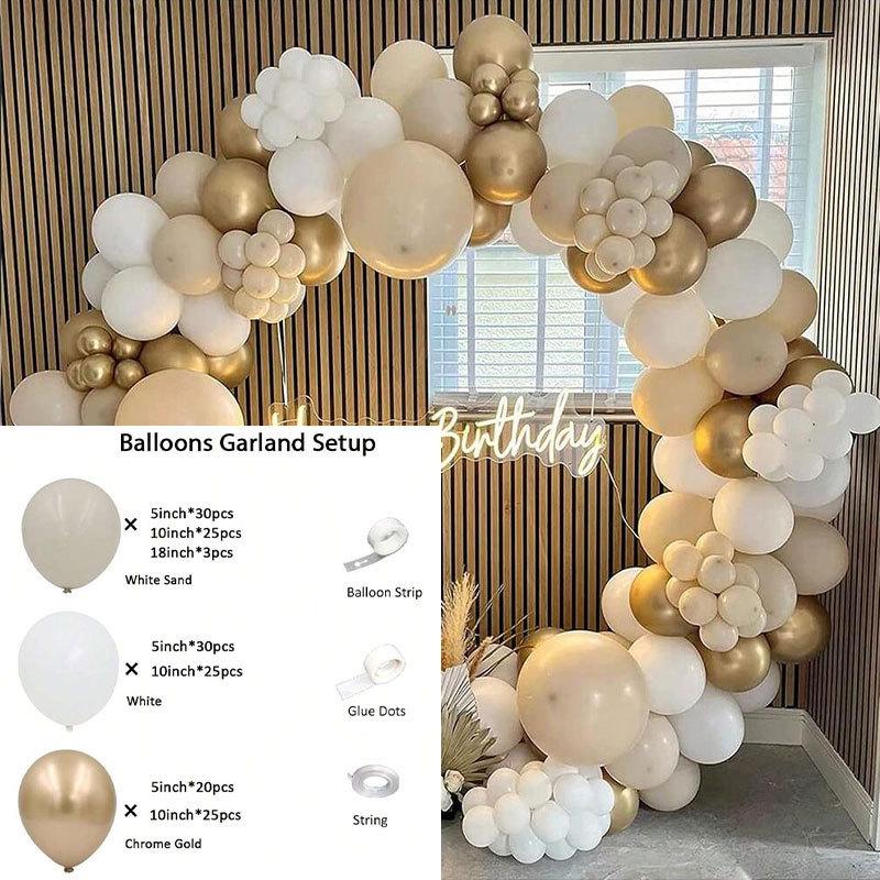 Трансграничный набор свадебных шаров: Цепи и настенный декор для дней рождения и мероприятий