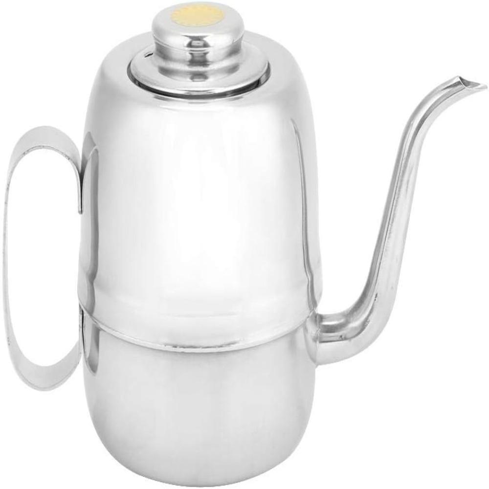 24oz Capacity Oil Pot Bottle 7.1 X 3.1 X 5.1 In Seasoning Dispenser Oil Cruet For Home Use