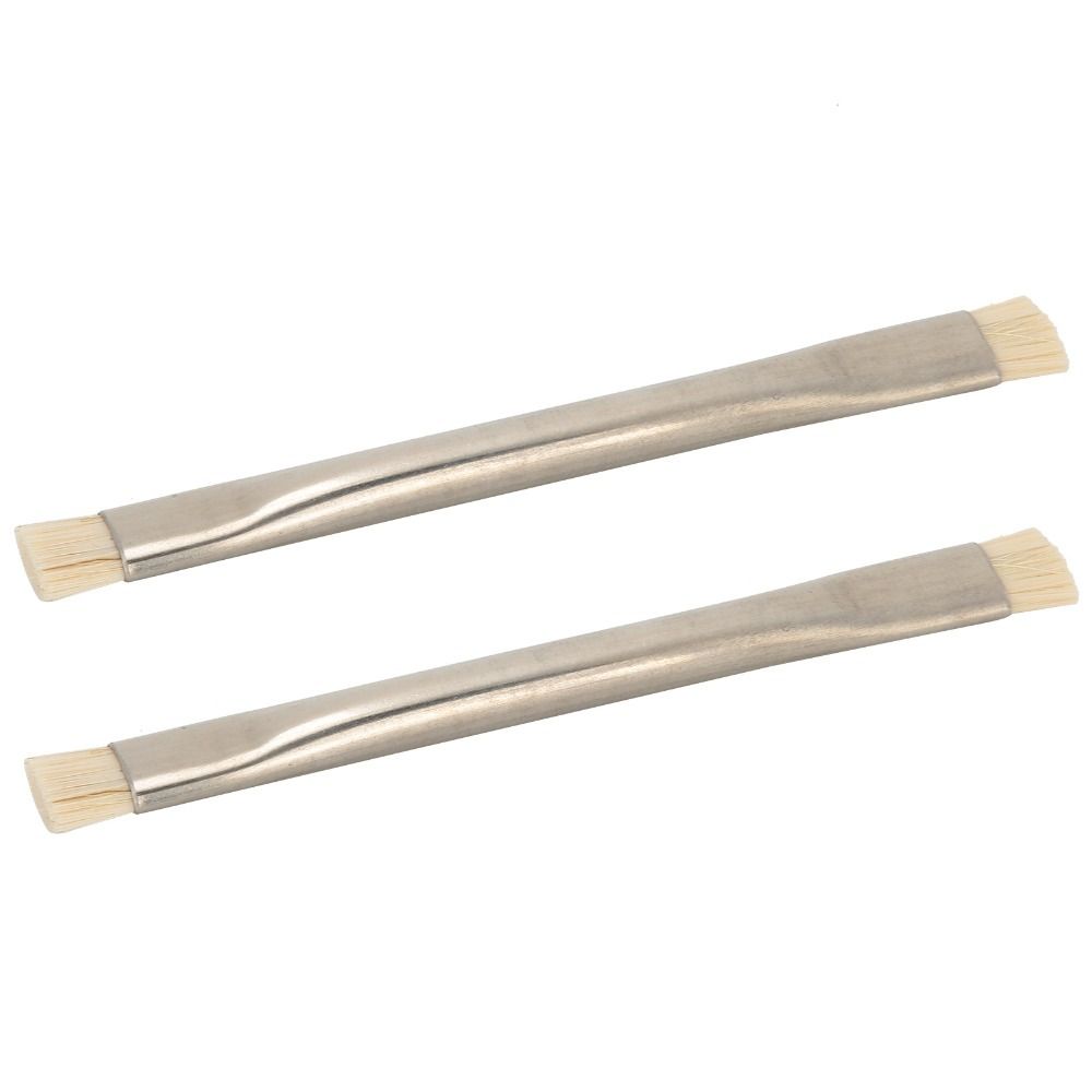 2Pcs Double Head Anti-static Brush Short Bristle Phone Tablet Repair Tool Phone Accessories