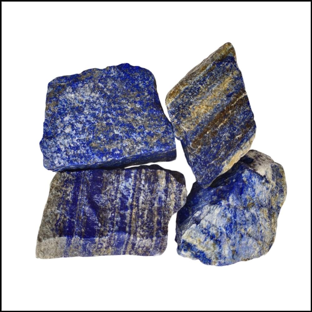 Lapis Lazuli Blue Natural Rough Crystal Stone for Reiki Healing and Crystal Healing Stones