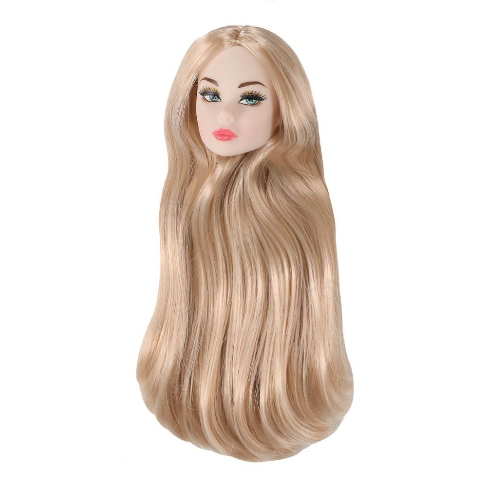 Curly Hair 1/6 Doll Head White/normal/chocolate 30cm Dolls Head Supermodel Doll Head Collection