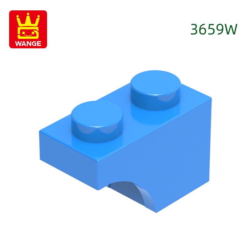 166 шт./лот 3659W 1x2 Полуарка Строительный Блок Moc Цветные Аксессуары Совместим с featuring Brick СДЕЛАЙ САМ Детская Игрушка Сборка Подарок Идея