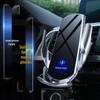 Беспроводное автомобильное зарядное устройство-держатель Q3: Автоматический зажимной держатель для телефона 15 Вт для навигации