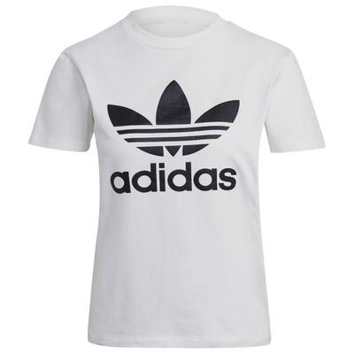 Adidas Футболка Adicolor Classics Trefoil, женская белая футболка