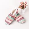Women Winter Print Soft-soled Anti Slip Plushy Lining Warm Bed Slipper Socks