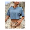 Colorful Oversize Crop T-shirt