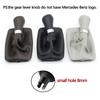 Car Automatic Gear Shift Knob Shifter Lever Gaiter Boot Cover For Mercedes Benz W204 W207 W212 C204 C63 C300 C250 C200 C180