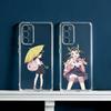 H-Хачикудзи Маёи Милый Чехол Для Телефона Для Samsung Galaxy S24 S25 S23 S22 S21 Plus S24 S25 Прозрачный Чехол