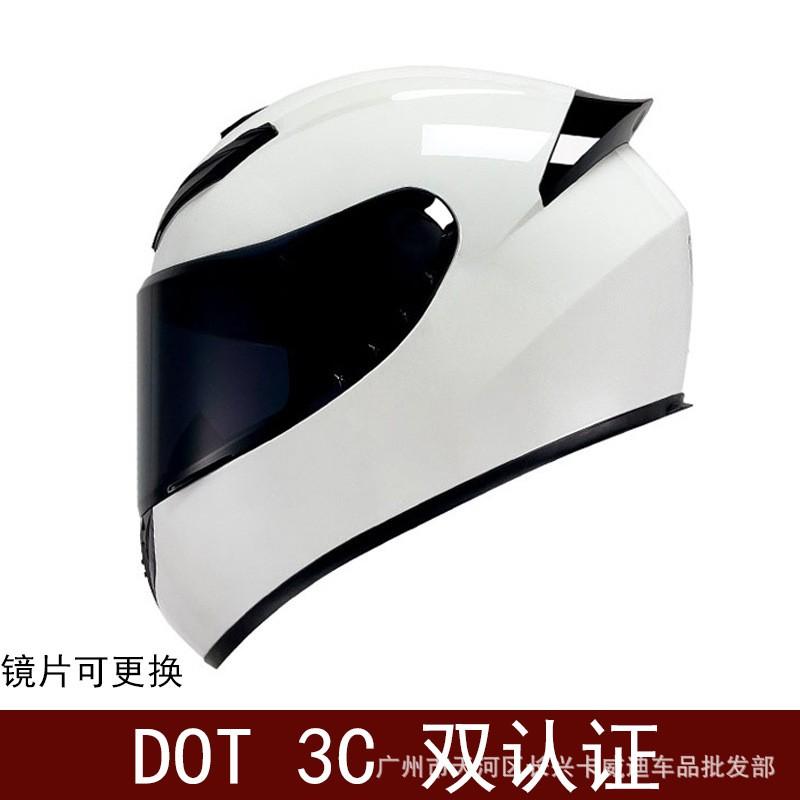 DOT 3C Certified Full Face Motorcycle Helmet Men Women Retro Style All Season Use With Removable Visor