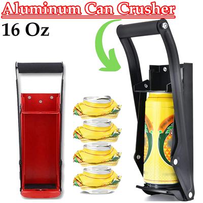 Дробилки для банок для вторичной переработки 500 мл 16 унций прочная алюминиевая дробилка для банок настенная дробилка для банок из-под газировки и пива для вторичной переработки