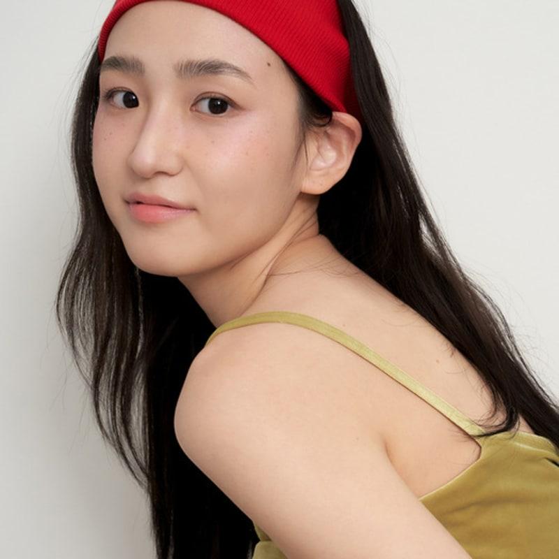 Хлопковая резинка для волос в рубчик geegee - красная