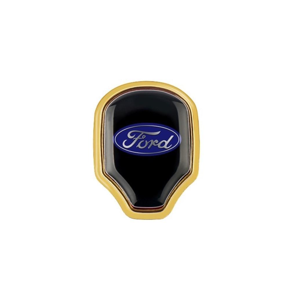 1/2Pcs 3D Metal Car Interior Storage Hook Up Sticker Accessories For Ford ST FOCUS 2 Mondeo KDJF76 Fiesta Kuga MK2 MK3 MK4 Accessories