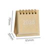 Украшение для дома Мини-календарь Плотная бумага Настольные украшения 2025 Ежедневник