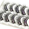Thick Full Strip Lashes Long Glitter Eye Eyelashes Manga Eyelash False Eyelashes  Performance