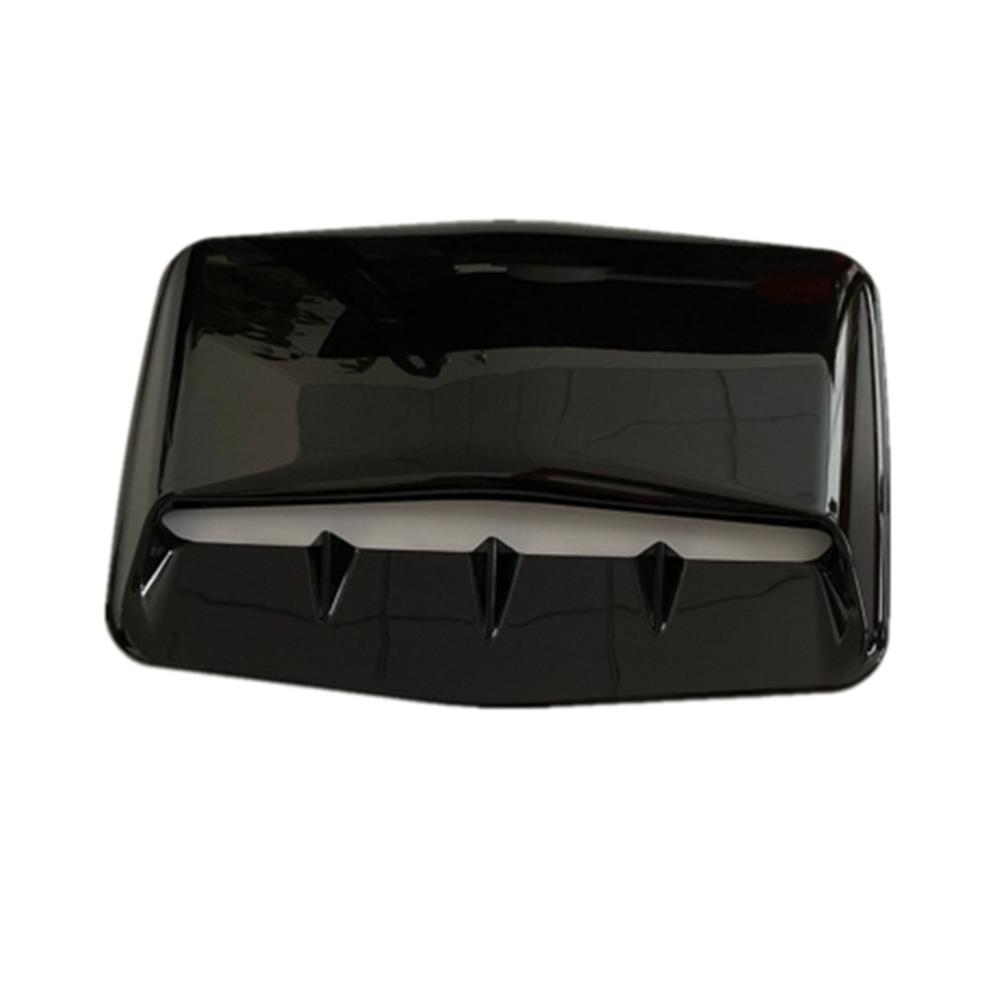 Новый черный АБС пластик Универсальный декоративный воздухозаборник на капот автомобиля