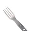 Silver 2-in-1 Foldable Fork Space-saving Spoon & Fork Tableware Camping Spoon  Traveling