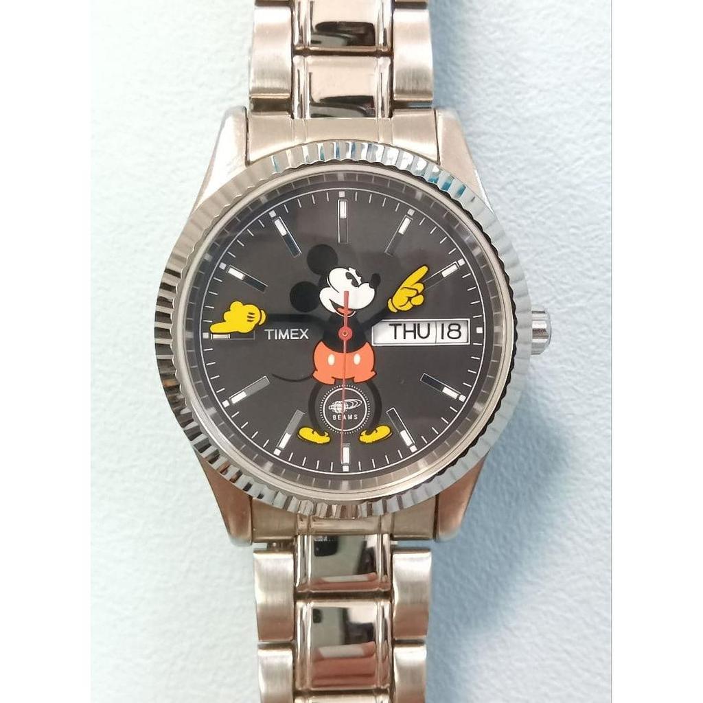 Used TIMEX x BEAMS Mickey Mouse Watch