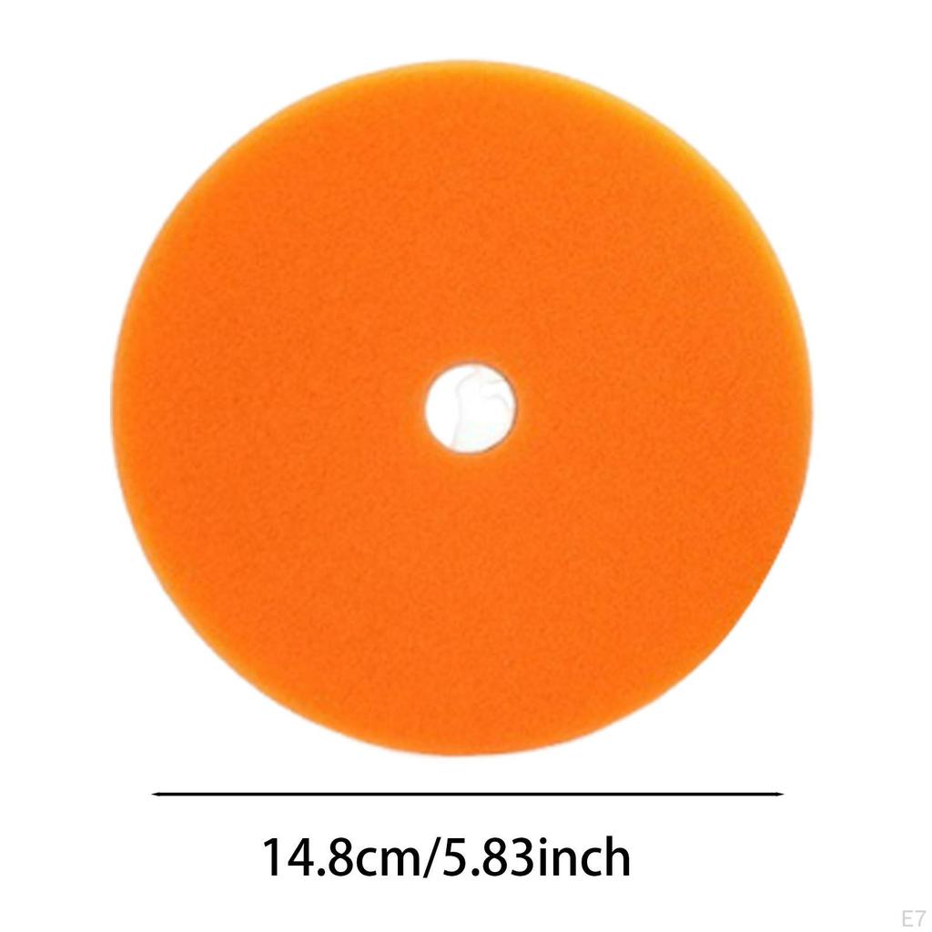 5-дюймовый полировальный диск для автомобиля с креплением на липучке для финишной обработки поверхности