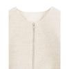 Women S Short Long Sleeve Zip Up Corduroy Jacket