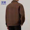ROMON Men's Casual Lapel Jacket