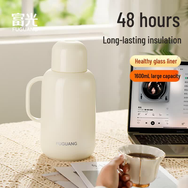Fuguang Large Capacity Glass Liner Thermos Kettle