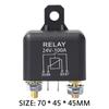 24V 100A/120A/200A Heavy Current Start Relay Continuous Type Automotive Modular Relay Car Truck Motor Relay 4 Pin Car Relay