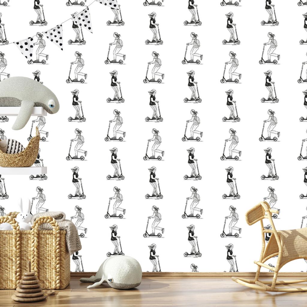 Wallpaper Decorative pattern for living room and bedroom 50x1000