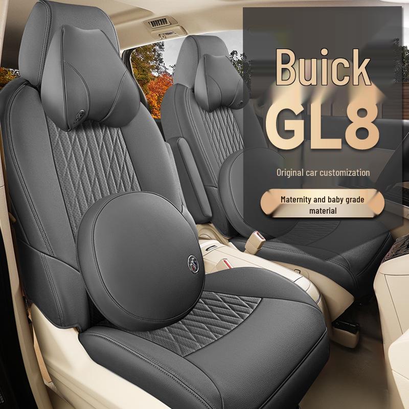 Buick Landzun GL8 Seven-Seat Leather Car Seat Cushion - All-Season Upholstery