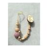 Natural Wooden Amigurumi Pacifier Hanger - 100% Natural - Easy To Use - Unisex