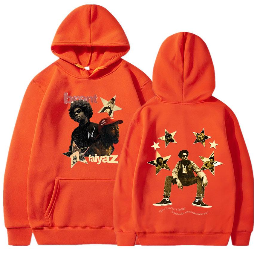 Толстовка с капюшоном для рэпера Brent Faiyaz, толстовка с длинными рукавами и принтом музыкального альбома, винтажная уличная одежда в стиле хип-хоп, пуловеры большого размера в готическом стиле унисекс
