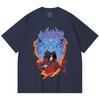 230 Gsm 100% Cotton Naruto V13 Madara Print Unisex Heavy Cotton T Shirt