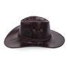 Джентльменская ковбойская шляпа, кожаные солнцезащитные шляпы, модные солнцезащитные козырьки для мужчин и женщин