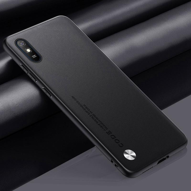 Роскошный чехол из искусственной ПУ кожи для Xiaomi Redmi 9A 9 A, задняя крышка, силиконовый противоударный чехол для телефона с полной защитой для Redmi9 A Redmi9A