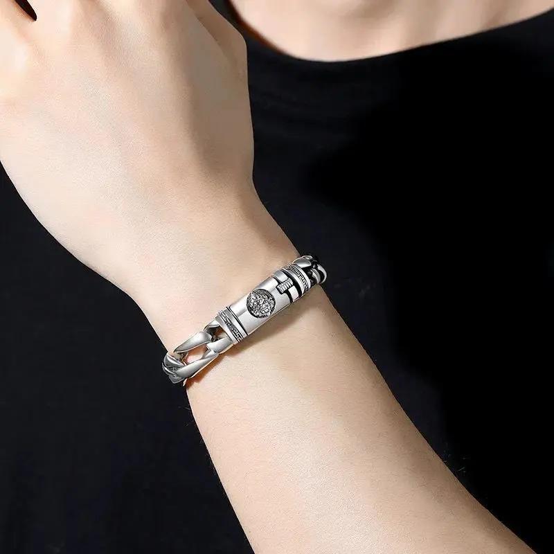 Национальный тренд Мужские украшения Браслет на руку Желтый Бог Богатства