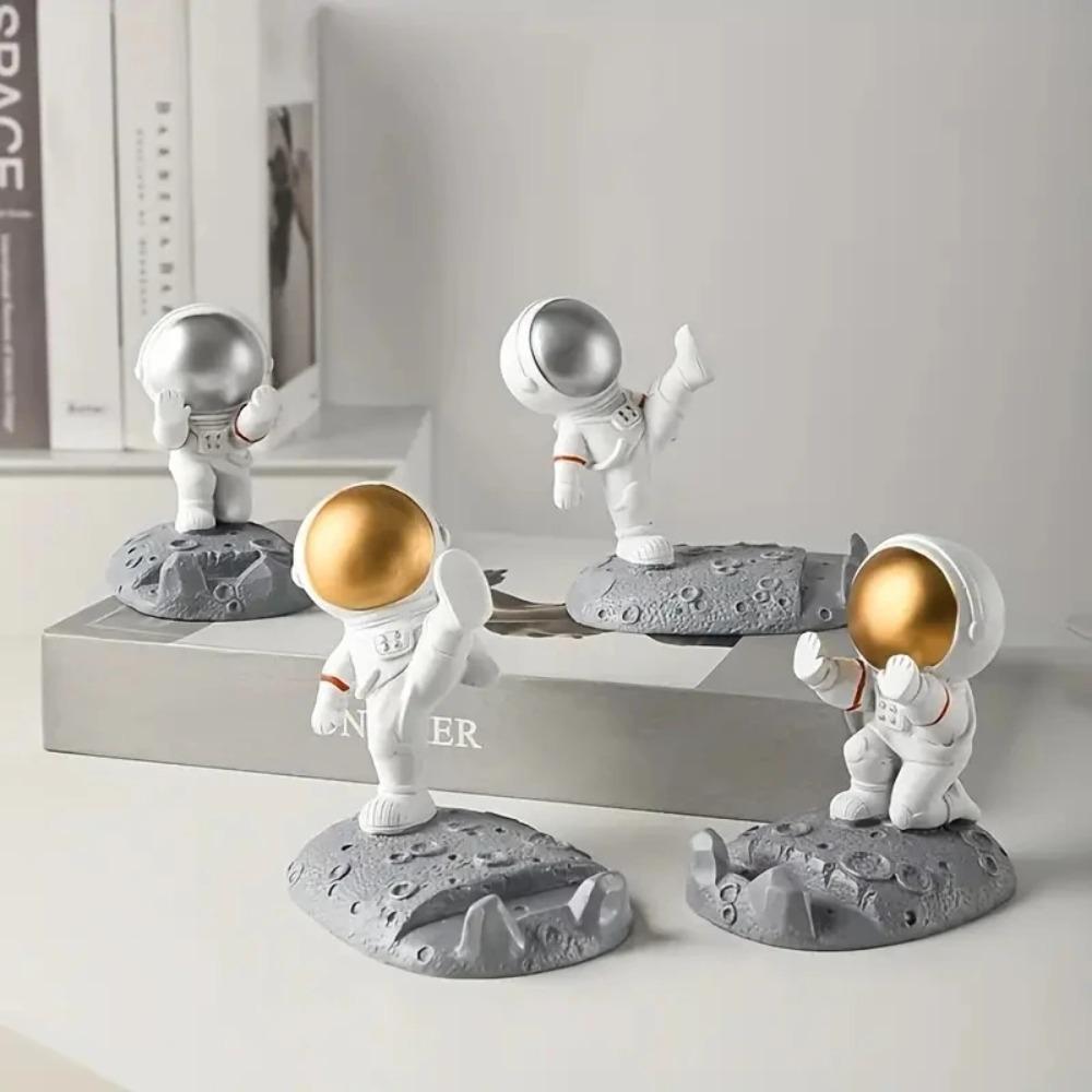 Astronauts Spaceman Mobile Phone Holder Spaceman Creative Cartoon Phone Stand  Boyfriend Gift