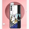 Аниме Чехол Hololive для Samsung Galaxy S22 S23 S24 Ultra Note 20 10 S8 S9 S10 Plus S21 S20 FE Мягкий чехол