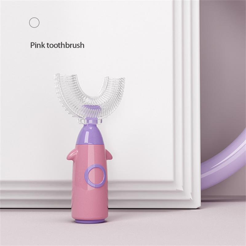 Baby Oral Care Children's U-shaped Toothbrush U-shaped Soft Bristles Mouth Toothbrush
