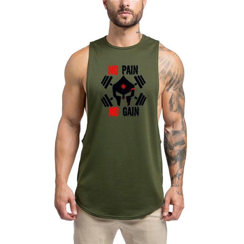 Do The Work Spot Restock Лето Новый бренд Бодибилдинг Фитнес Тренировки Мужская хлопковая майка с круглым вырезом и графическим принтом для спортзала