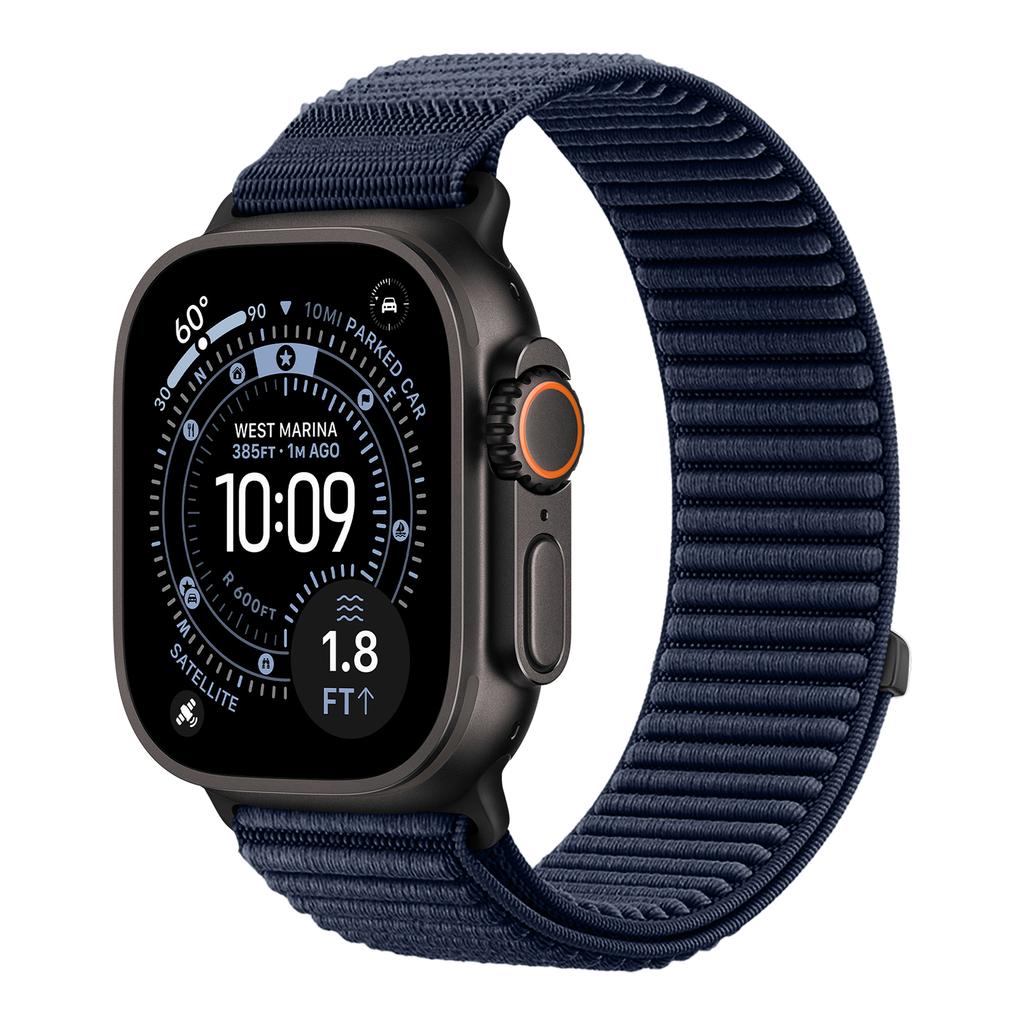 Спортивная петля для ремешка Apple Watch Серии 11/10/9/8/7/6/SE/Ultra 3 49мм 46мм 45мм 44мм 42/41/40мм Браслет Ремешок Correa iWatch Strap