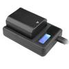 SEIVI EN EL15 Camera Battery Charger LCD Charging Display for Nikon D800 D750 D7000 Single Slot