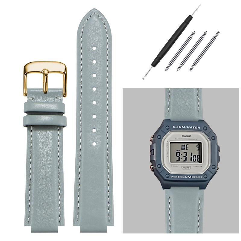 16-мм ремешок для часов из натуральной кожи для G-Shock Casio DW5600/GW-B5600/G-5600/GW-M5610 Замена ремешков Выпуклый ремешок для часов