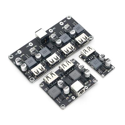 USB QC3.0 QC2.0 USB DC-DC понижающий преобразователь, понижающий модуль зарядки 6-32 В, 9 В, 12 В, 24 В для быстрой быстрой зарядки, печатная плата 5 В