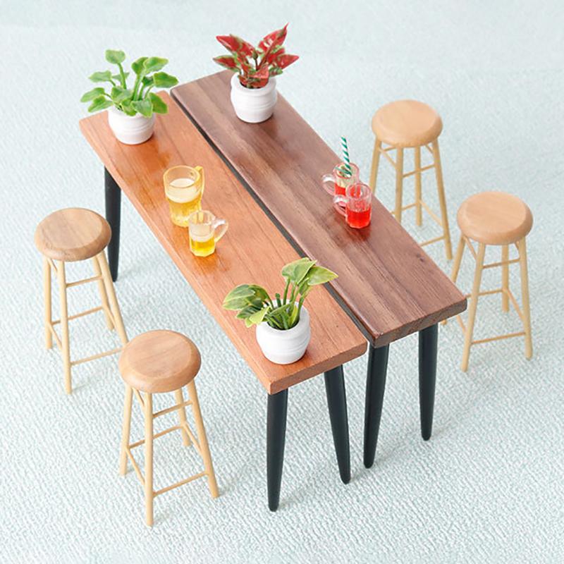 1:12 кукольных мини-чайных столиков, журнальных столиков, модель кукольной мебели, украшения для кукольных домиков, микросцены для строительства, реквизиты