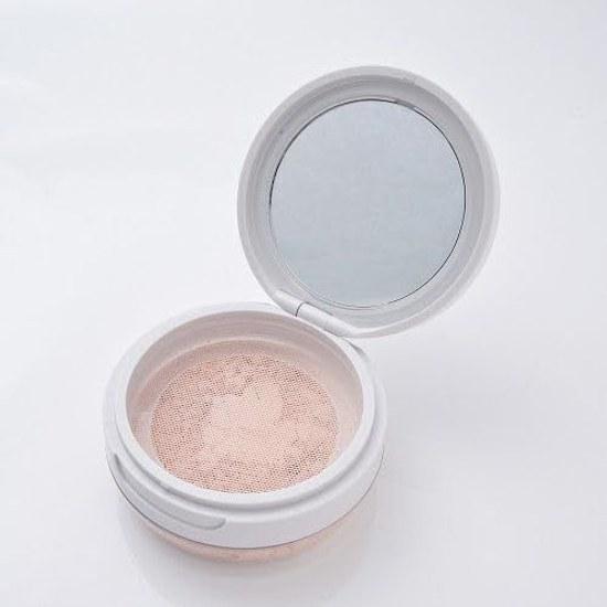 Официальная УФ-защитная пудра для лица YojiyA Цвет Kyara SPF17 PA++ Матовая Рассыпчатая Натуральный Бежевый Макияж Коррекция Прозрачность Покрытие Пор Шелковистая Кожа Футляр