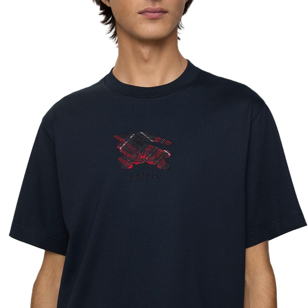 Burberry Embroidered Cotton T shirt 81161671